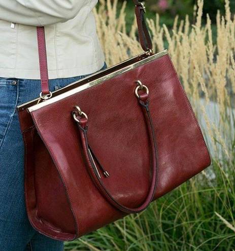 Kate & Mallory leather tote bag