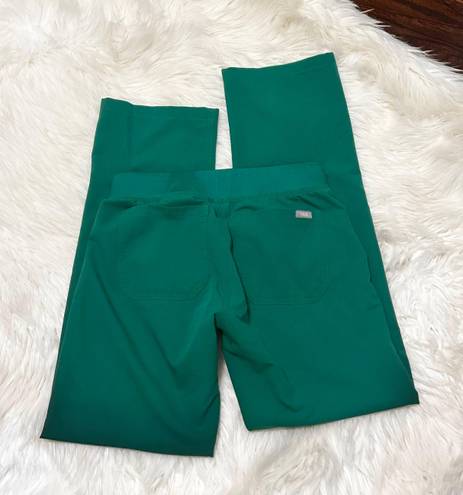 FIGS green Livingston scrub pants