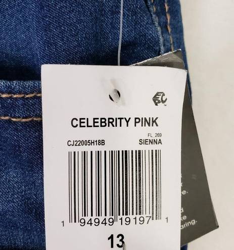 Celebrity Pink  Jeans Women's 13/31 Sienna Blue The Rider Mid Rise Skinny Jeans