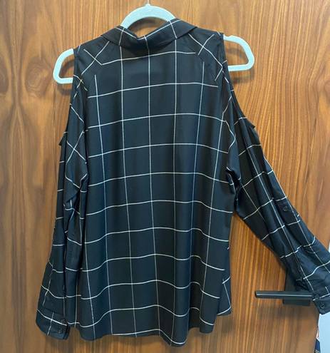 Generation Love Long Sleeve Plaid Top