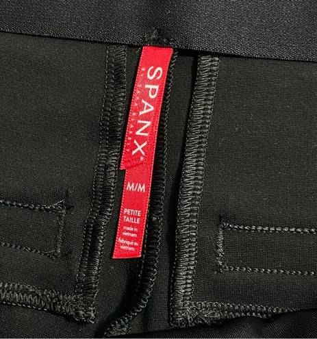 Spanx NWT  The Perfect Pant Ankle Piped Skinny Classic Black Size Medium Petite