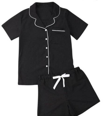 Black Pajama Set