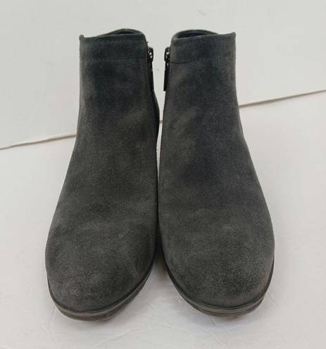 Blondo  Women's 8.5 Villa Ankle Boot Bootie Waterproof Gray Suede