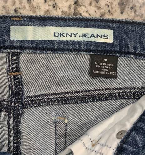 DKNY Medium Wash Boot Cut Jeans