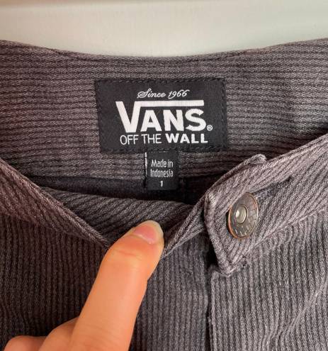 Vans grey shorts