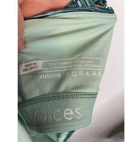 Outdoor Voices  Womens Size XXXL Flow Athletic Bralette Patina Mix Athleisure NWT