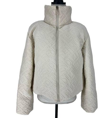 Fendi  x Skims White Down Puffer Jacket in Connecticut