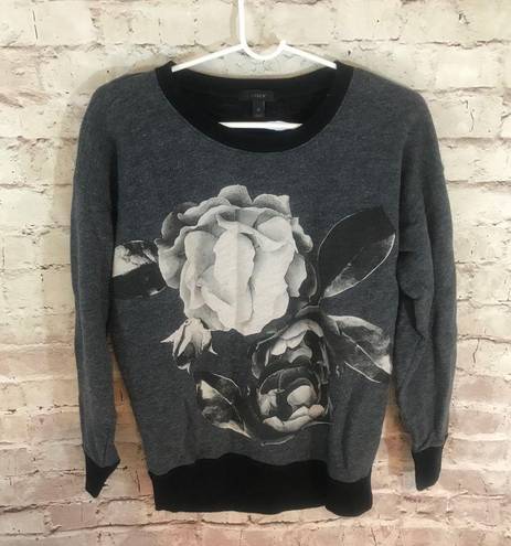 J.Crew  Oversize Sweatshirt In Exploded Floral