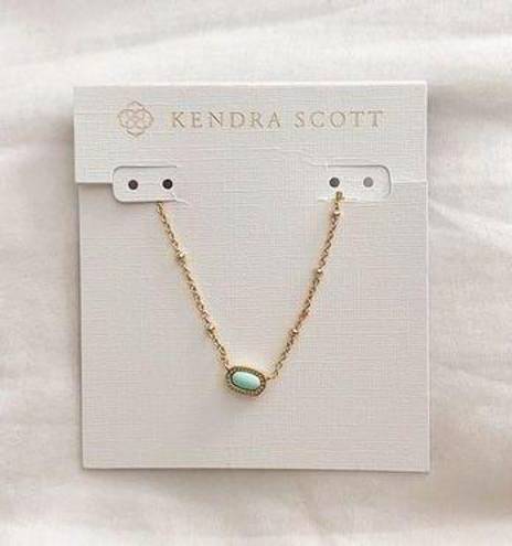 Kendra Scott  Mini Elisa Necklace in Mint