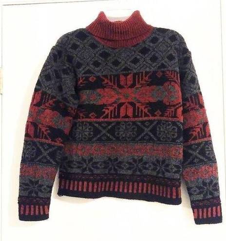 High Sierra Vintage  Knit Winter Turtleneck Sweater