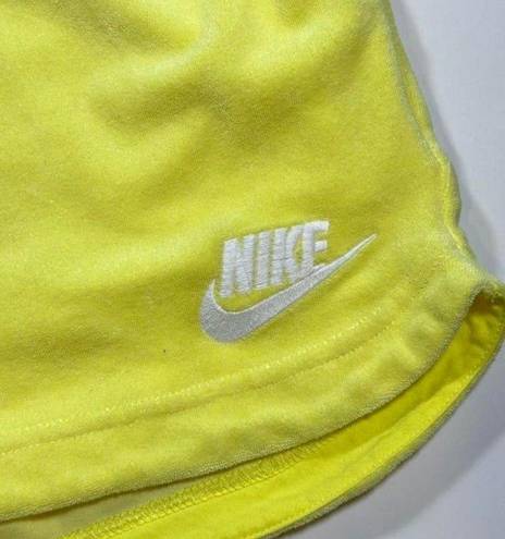 Nike  Terrycloth Romper Womens Large Yellow‎