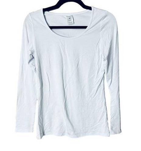 Krass&co O Thread & . White Long Sleeve Workout Top Sz M