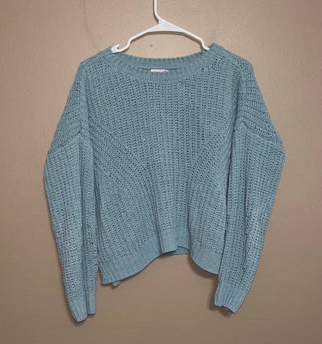 SO Juniors  light blue knit sweater size large