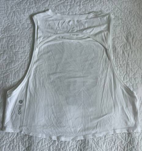 Lululemon White Loose Tank