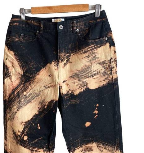 Talbots  art to wear bleach design denim