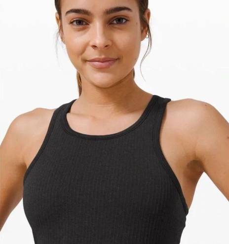 Lululemon Black Ebb To Street Tank