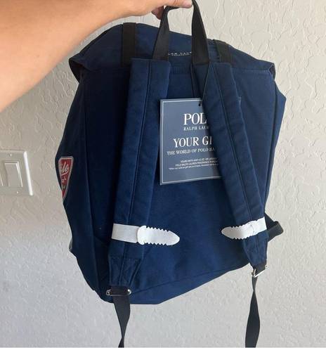 Polo  Ralph Lauren Navy Blue Backpack NWT