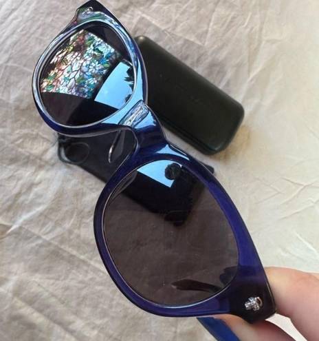 Alexander McQueen Blue Sunglasses- Like New