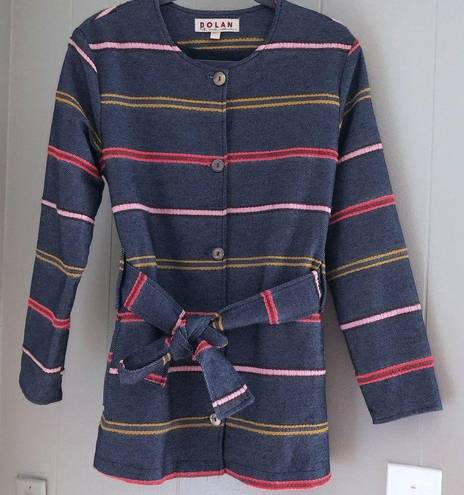 Anthropologie + Dolan Left Coast Picadilly Striped Coat Small Women’s Anthro