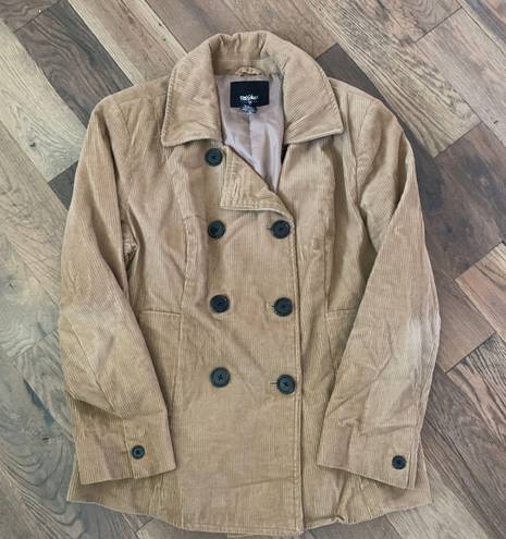 Mossimo Supply Co Mossimo Tan Corduroy Peacock Jacket Size Large   