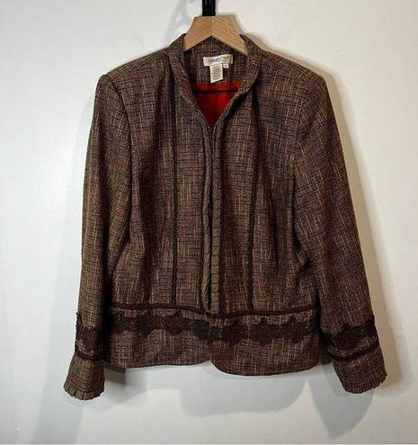 Coldwater Creek Women’s | Vintage  Brown Blazer Jacket | Large