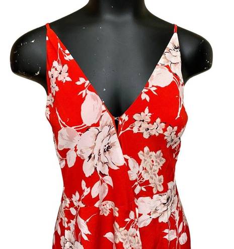 Yumi Kim NEW  FRENCH ROSE RED SILK RUSH HOUR MAXI Dress Size XS