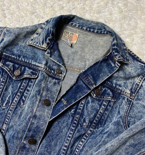 The Vintage Shop Vintage Acid Wash Denim Jacket