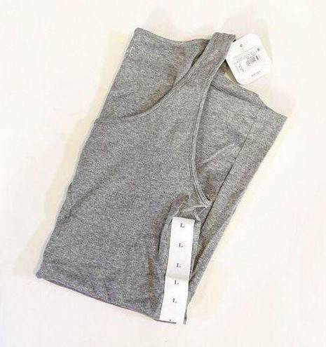 Isabel Maternity Ingrid  Target Tank Top Gray Cotton Size Large