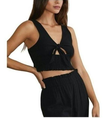 ONIA  Black Beach Gauze Tank Top Large NEW