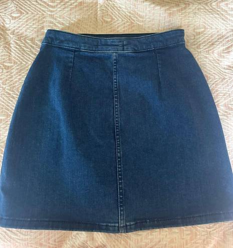 Free People Denim Skirt