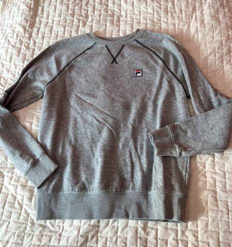 FILA Grey Sweatshirt Size Small