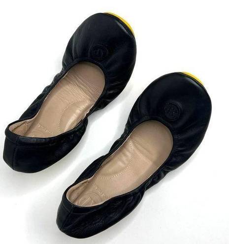 Parker April  Perfect Flats Black Leather Shoe Size 9