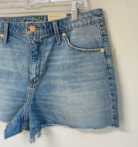 Universal Threads Universal Thread Womens Shorts 14 High Rise Shortie Denim Blue Cut Off Booty