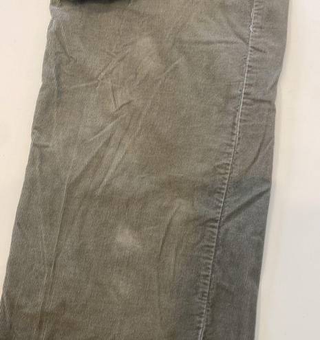 Aeropostale  Grey Wide Leg Baby Corduroys Vintage Y2K 1990’s Sz 4 Cotton Women’s