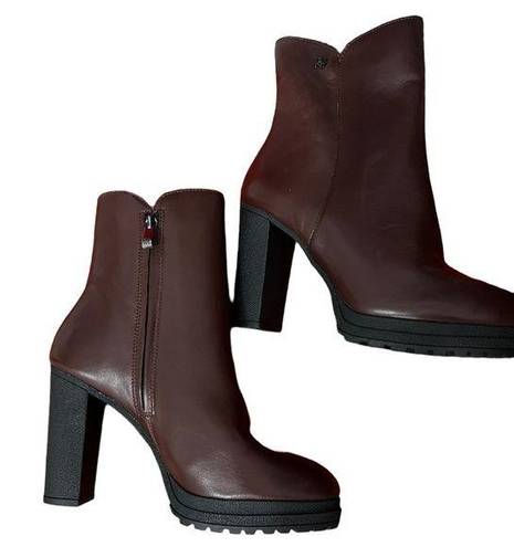 DKNY  Women's High Heel Ankle Boot, Bordeaux Tessi, size 9.5 NIB