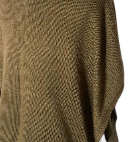 Chico's Brown  Sweater Poncho -style Short Sleeve