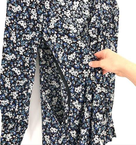 Chelsea and Violet  Twilight Nights Dress Floral Blue XS