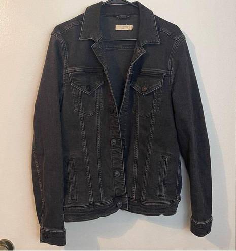 All Saints Buzzard Denim Jacket in Black