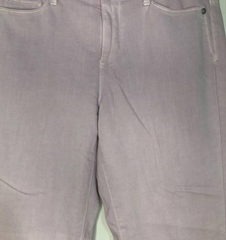 J.Jill  slim ankle light purple lilac color denim women’s size‎ 10 tall