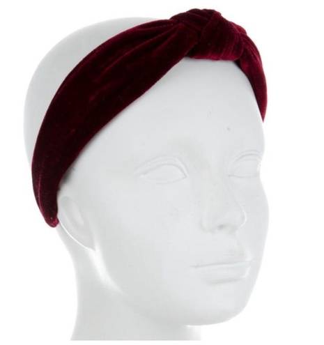 Lele Sadoughi  Knotted Velvet Headband