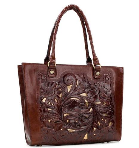 Patricia Nash  Zancona British Tan Tote