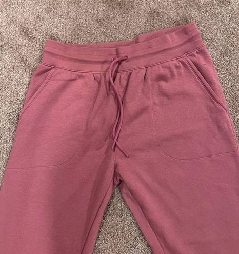 All In Motion pink joggers size large