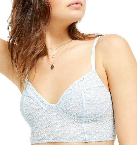 Free People NWT   Lele Longline Crop Top Bralette Size Xs