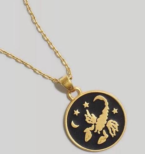 Madewell  Zodiac Collection Pendant Necklace Scorpio NWT