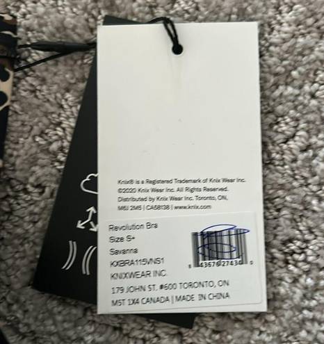 Revolution Knix NWT S+ Leopard  Seamless Bra