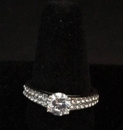 The Row New Double Crystals Engagement type ring