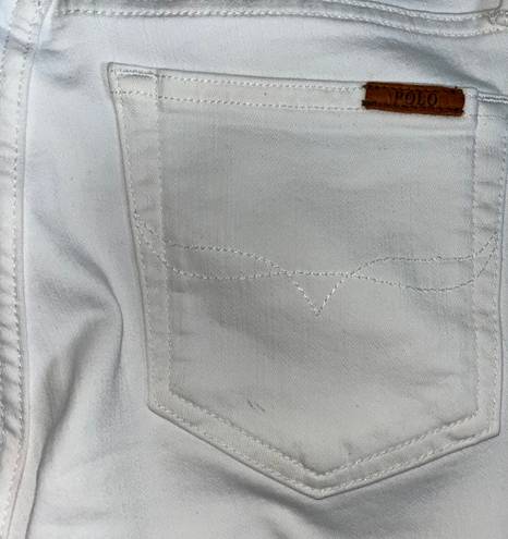 Polo Ralph Lauren White Jeans