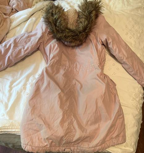 Abercrombie & Fitch  light pink parka