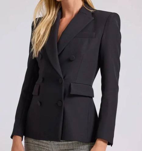 Generation Love Arielle Crepe Blazer in Black Size L