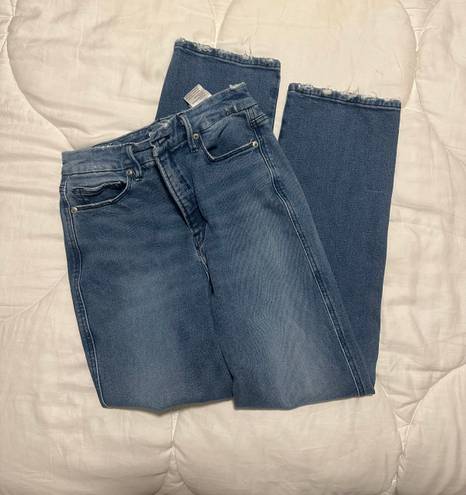 Good American straight leg jeans